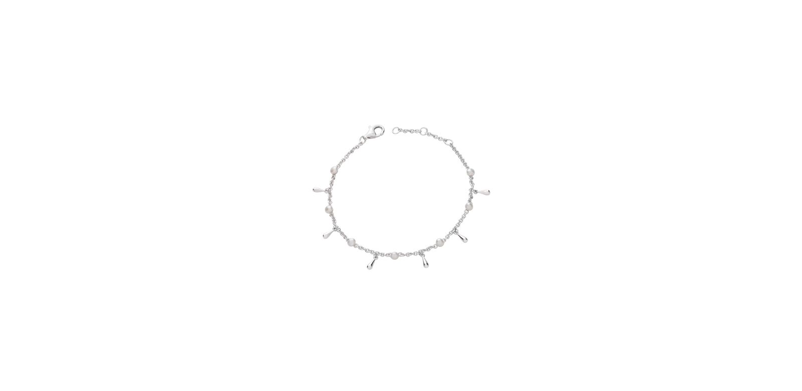 Royal Pearl Drop Anklet