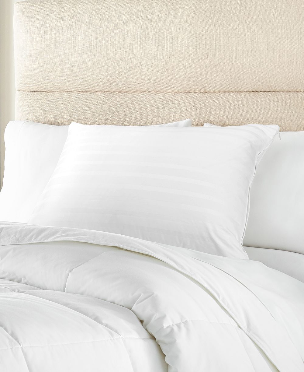 Charter Club Down & Feather Chamber Medium/Firm Density Pillow, King, Exclusively at Macy’s