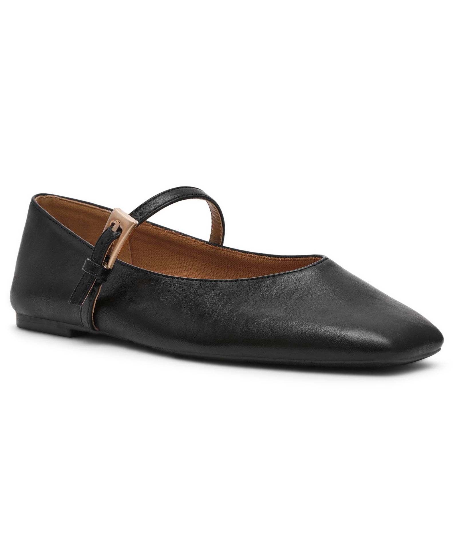 DV Dolce Vita Women's Fabes Buckle Mary Jane Flats