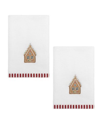 Avanti комплект из 2 полотенец для рук Gingerbread Man Cotton, 18" x 11"
