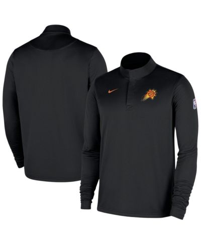 Мужское худи Nike Black Phoenix Suns 2025/26 Authentic Coaches Quarter-Zip Dri-Fit