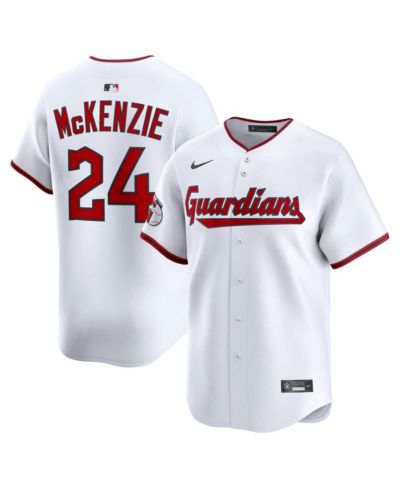 Nike Мужская джерси Triston McKenzie Cleveland Guardians Home Limited Player