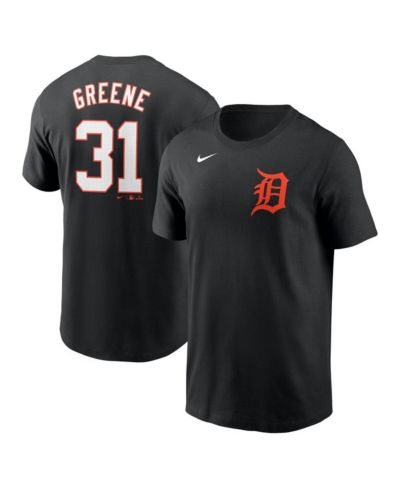 Nike Men's Riley Greene Black Detroit Tigers Fuse Name & Number T-Shirt