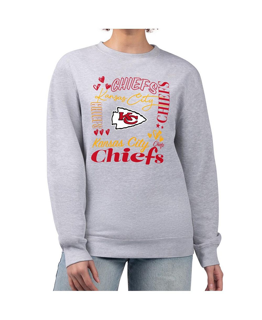 G-III 4Her by Carl Banks Женская флисовая толстовка с графическим принтом Kansas City Chiefs