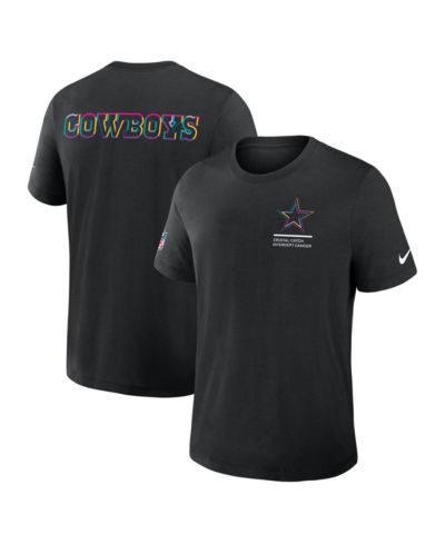 Футболка Nike Men's Black Dallas Cowboys 2025 NFL Crucial Catch Dri-FIT, Мужская