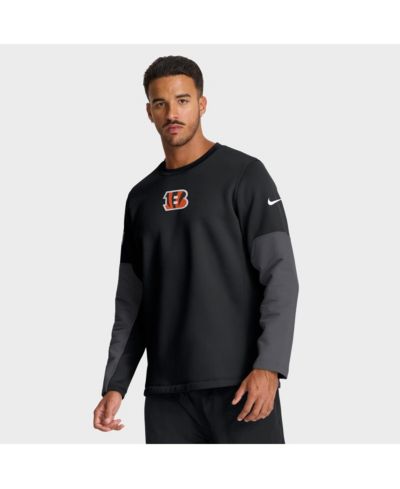 Nike Men's Black Cincinnati Bengals Sideline Scripted to Win Performance Long Sleeve T-Shirt