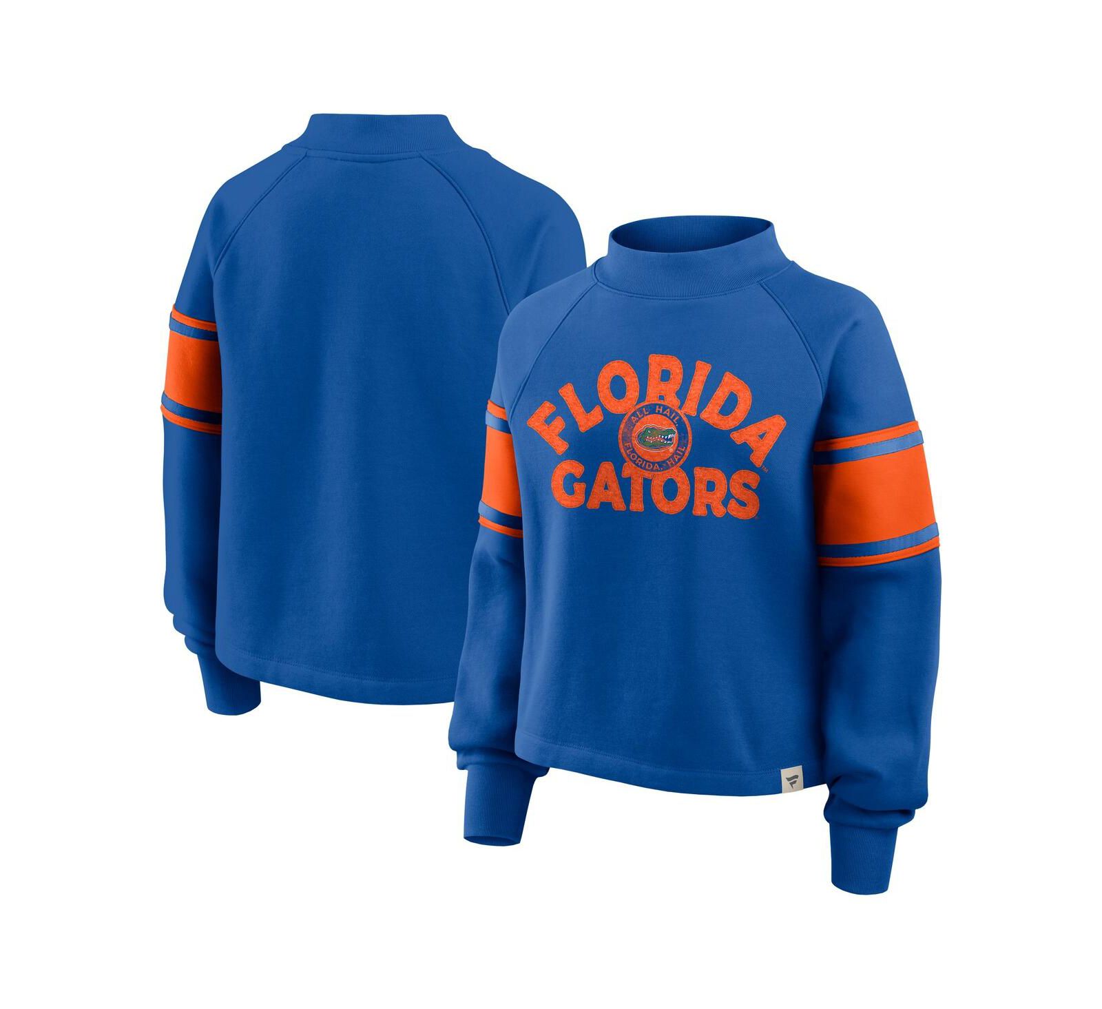 Fanatics Женская безразмерная толстовка raglan pullover Hometown Premium Punt Coverage Royal Florida Gators