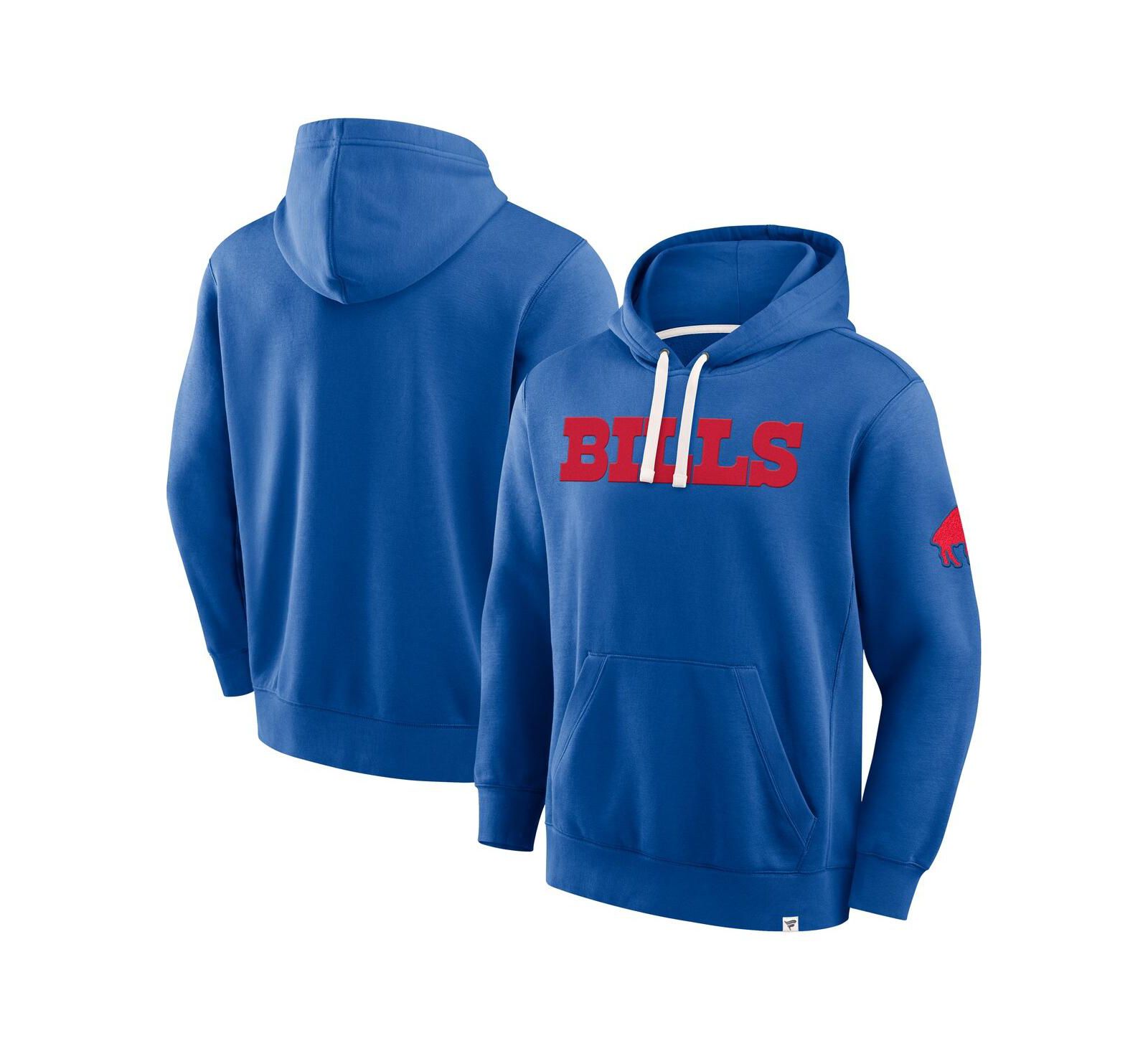 Мужской худи Fanatics Royal Buffalo Bills New Horizons Heritage Pullover