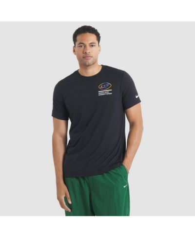 Nike Men's Black New York Jets 2025 NFL Crucial Catch Tri-Blend Dri-FIT T-Shirt