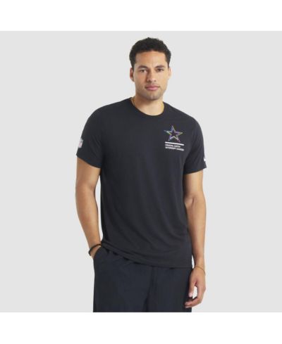 Мужская футболка Nike Black Dallas Cowboys 2025 NFL Crucial Catch Tri-Blend Dri-FIT