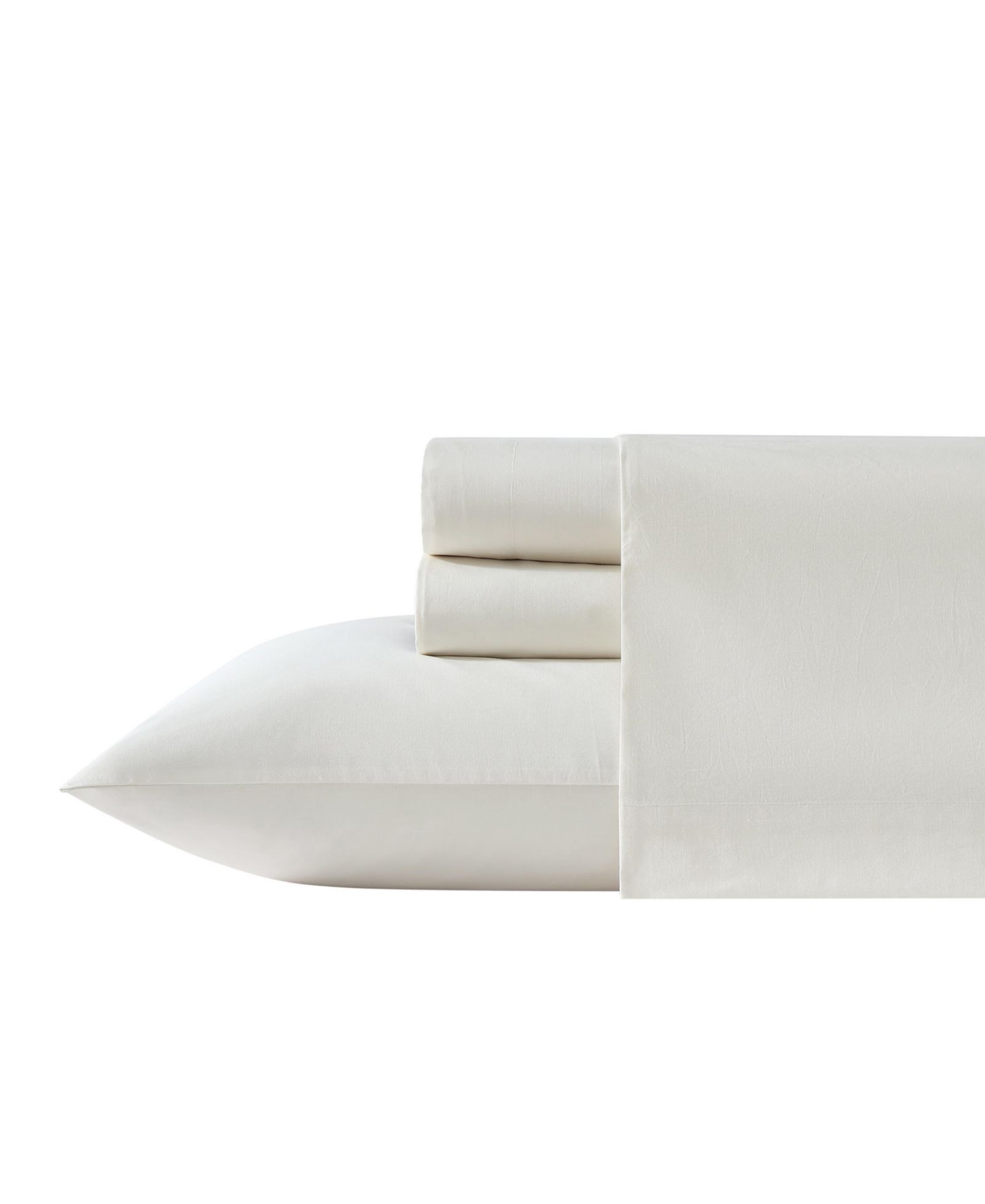 Vera Wang Cool Comfort Solid 200-Thread Count Cotton 4-Pc. Sheet Set, Queen