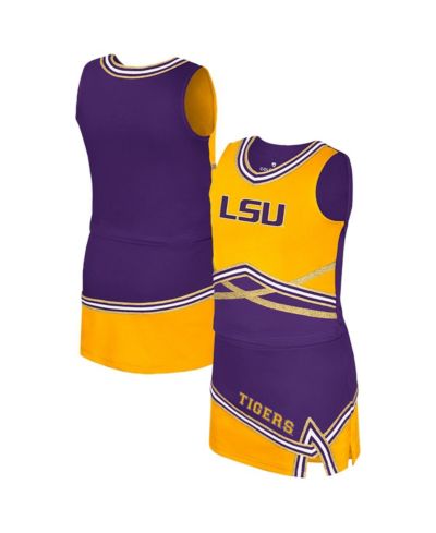 Детский костюм Colosseum Big Girls 2-Piece Purple LSU Tigers Lollipop Park