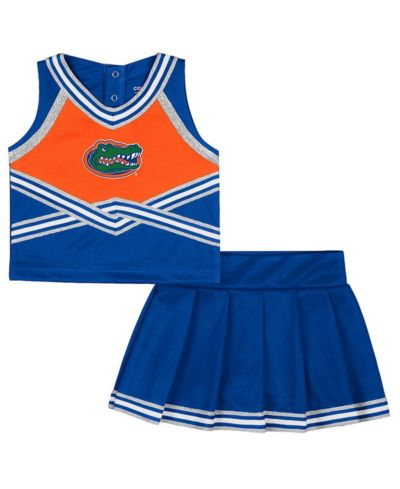 Детский комплект Colosseum Girls Toddler 2-Piece Royal Florida Gators Lollipop Park Cheer
