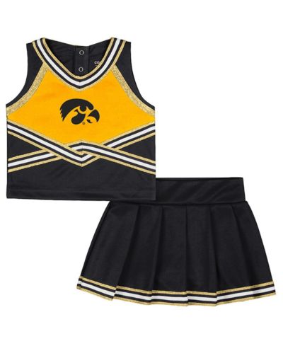 Детский костюм Colosseum Iowa Hawkeyes Lollipop Park Cheer Set, 2 шт., черный