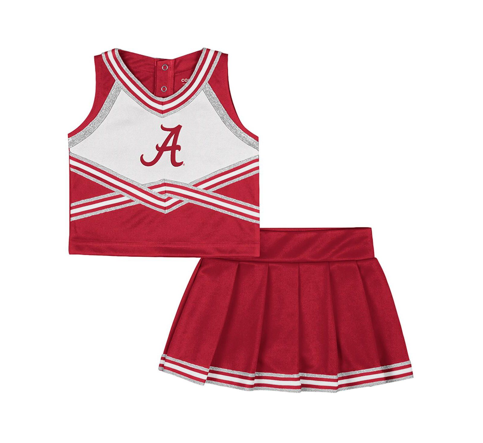 Colosseum Детский набор из 2 предметов Alabama Crimson Tide Lollipop Park Cheer для малышей