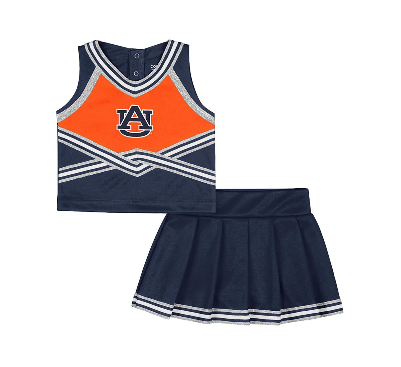 Комплект Colosseum для малышей 2-Piece Navy Auburn Tigers Lollipop Park Cheer