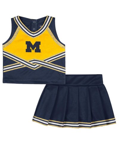 Colosseum Детский набор из 2-Piece Navy Michigan Wolverines Lollipop Park Cheer