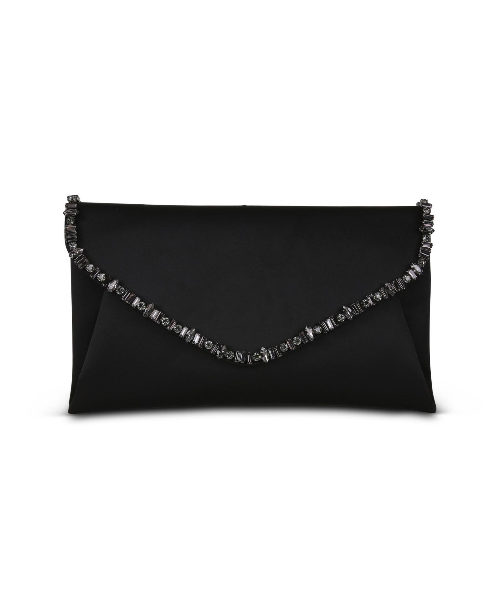 Клатч Jewel Badgley Mischka Mika Mix с кристаллами на горловине