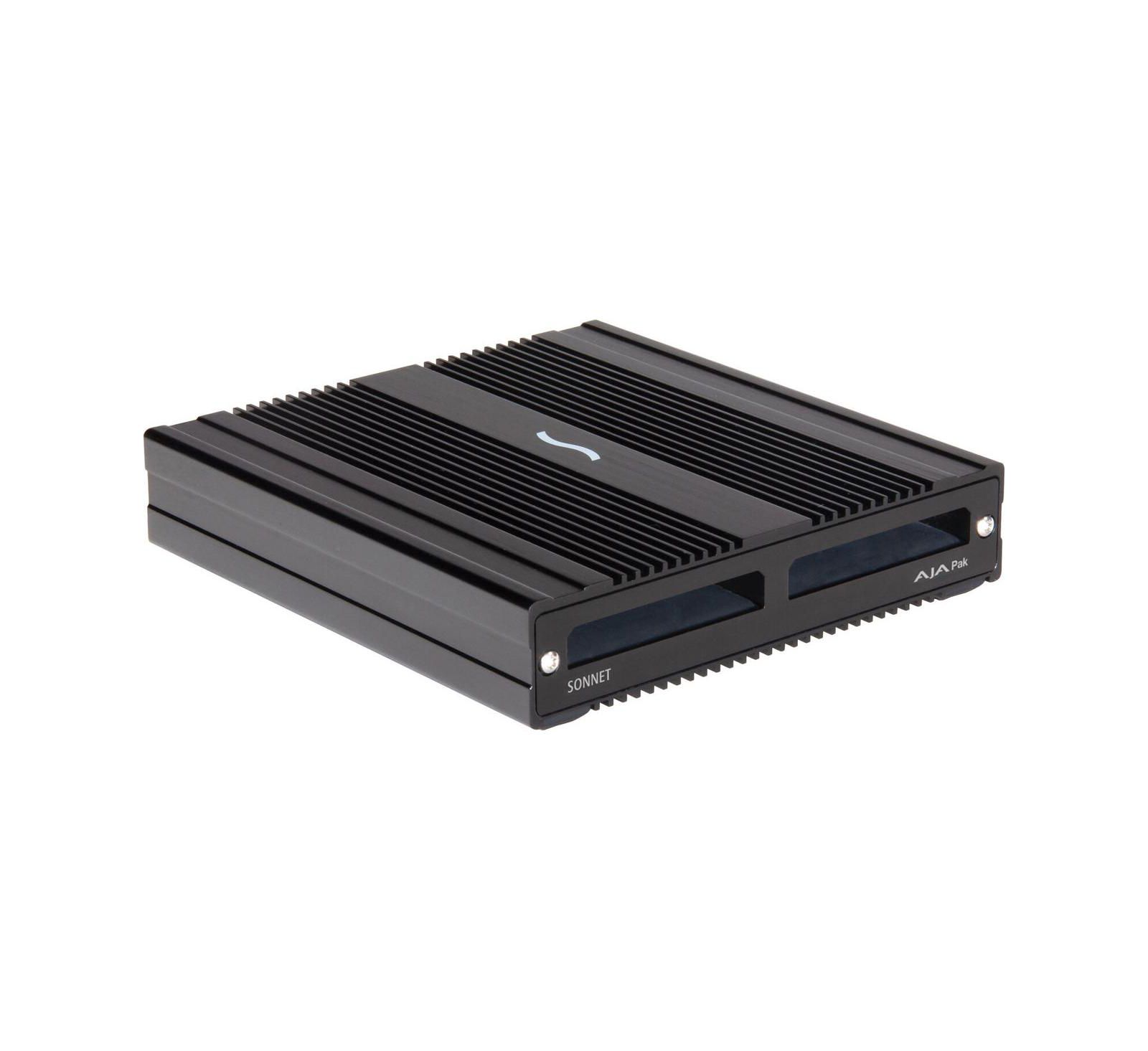 Sonnet SF3 Series картридер AJA PAK Media Thunderbolt 3 Pro, 2-Bay
