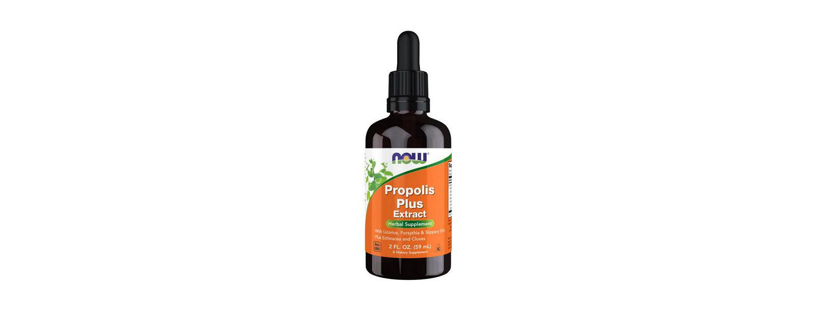NOW Foods экстракт прополиса Plus, 2 Oz