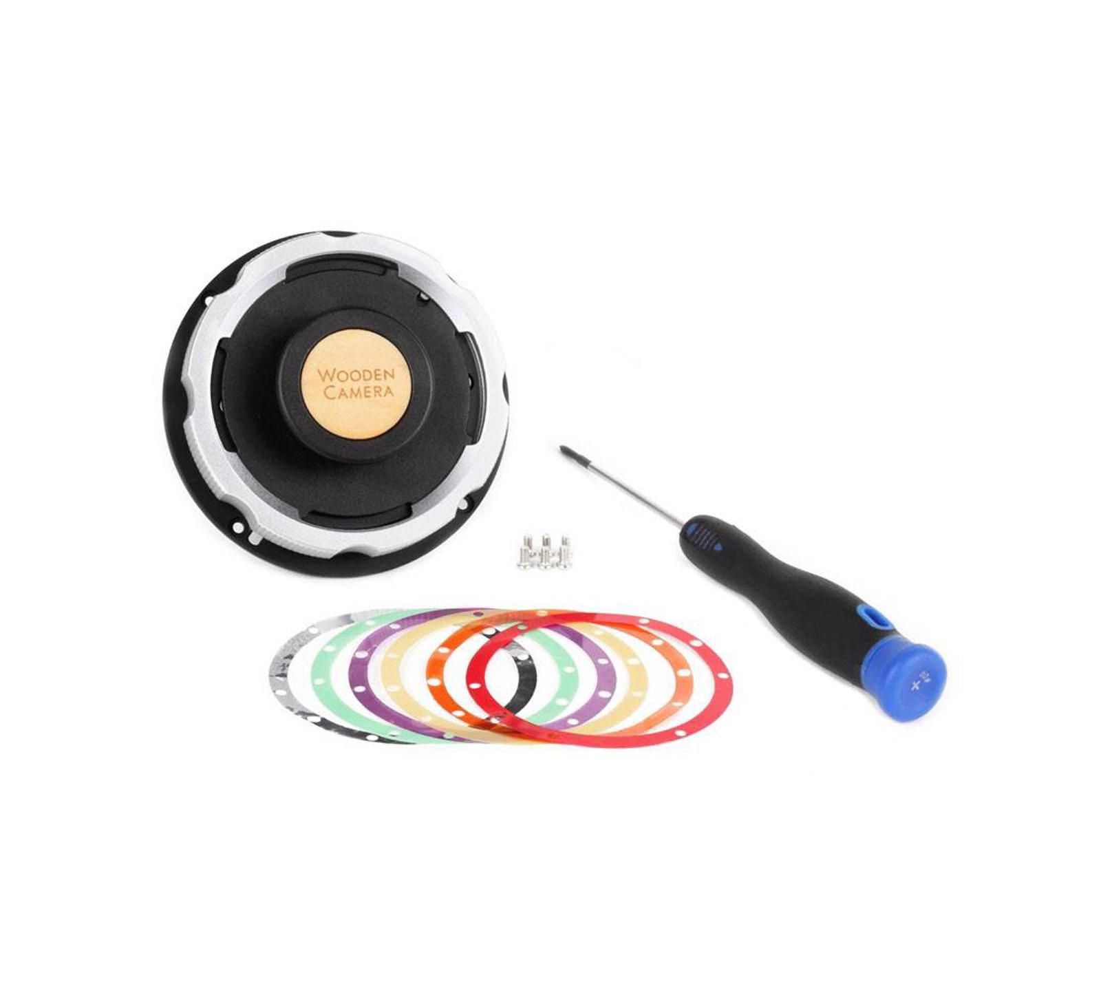 Wooden Camera PL Mount Aircraft-Grade Aluminum Modification Kit for Canon C300mkII