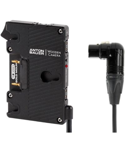 Wooden Camera золотая монтажная пластина Pro Gold Mount с 4-Pin XLR