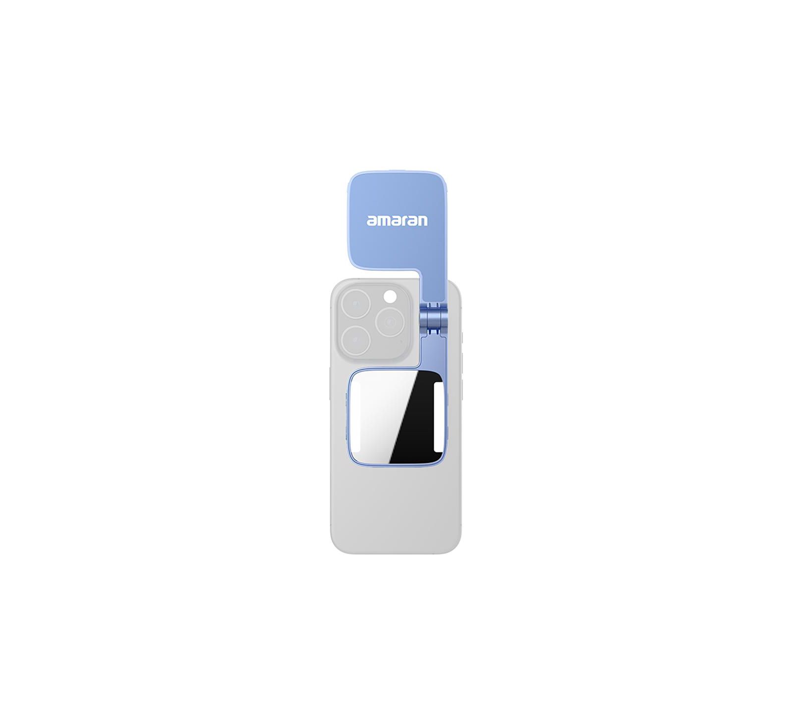 Amaran Go Bi-Color Built-In Mirror Mini Phone Light for MagSafe and Qi2