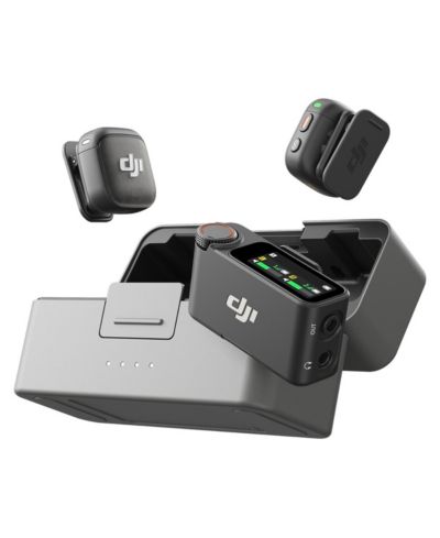 DJI Mic 3 Беспроводная микрофонная система DJI Mic 3 2-Person Advanced Mini 2.4GHz с зарядным кейсом