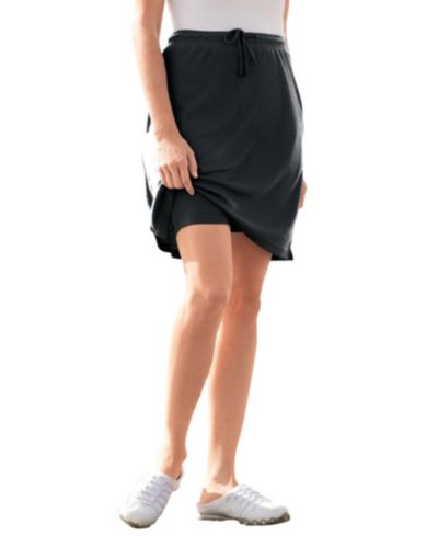 Женский спортивный шорт-юбка Plus Size Woman Within Within Sport