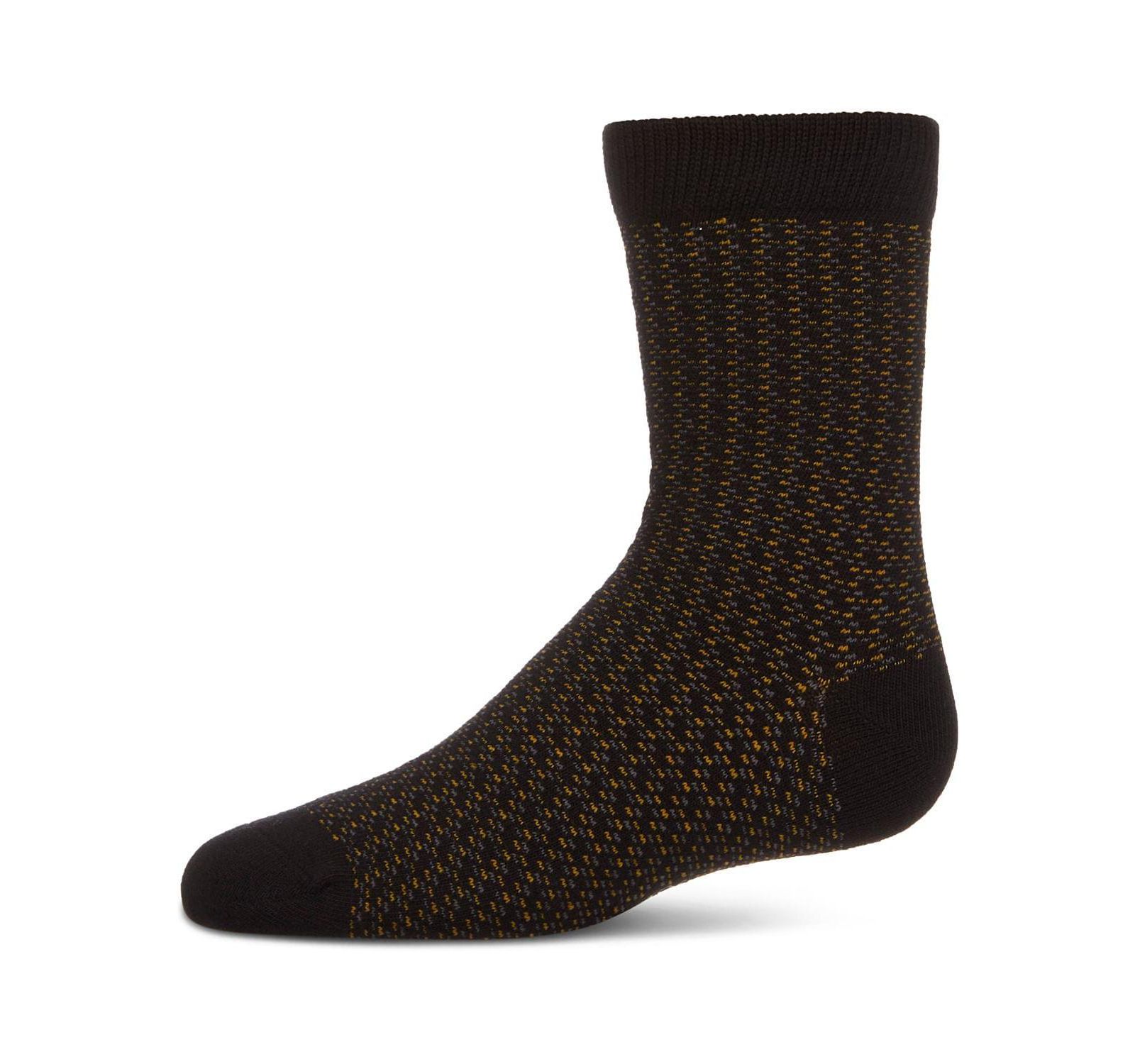 MeMoi Boys Bicolor Dashline Crew Socks
