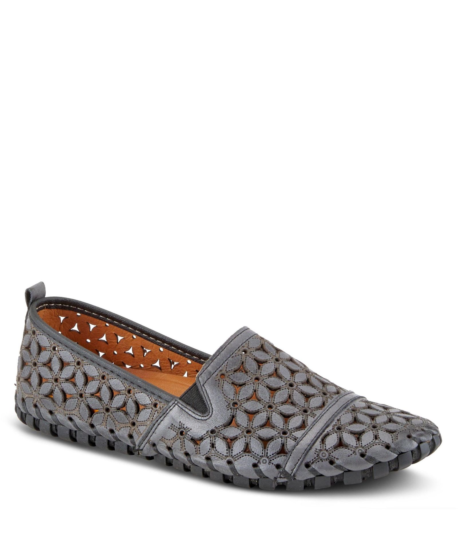 Spring Step Flowerflow Women's Loafer Slip-On with Knit Upper
