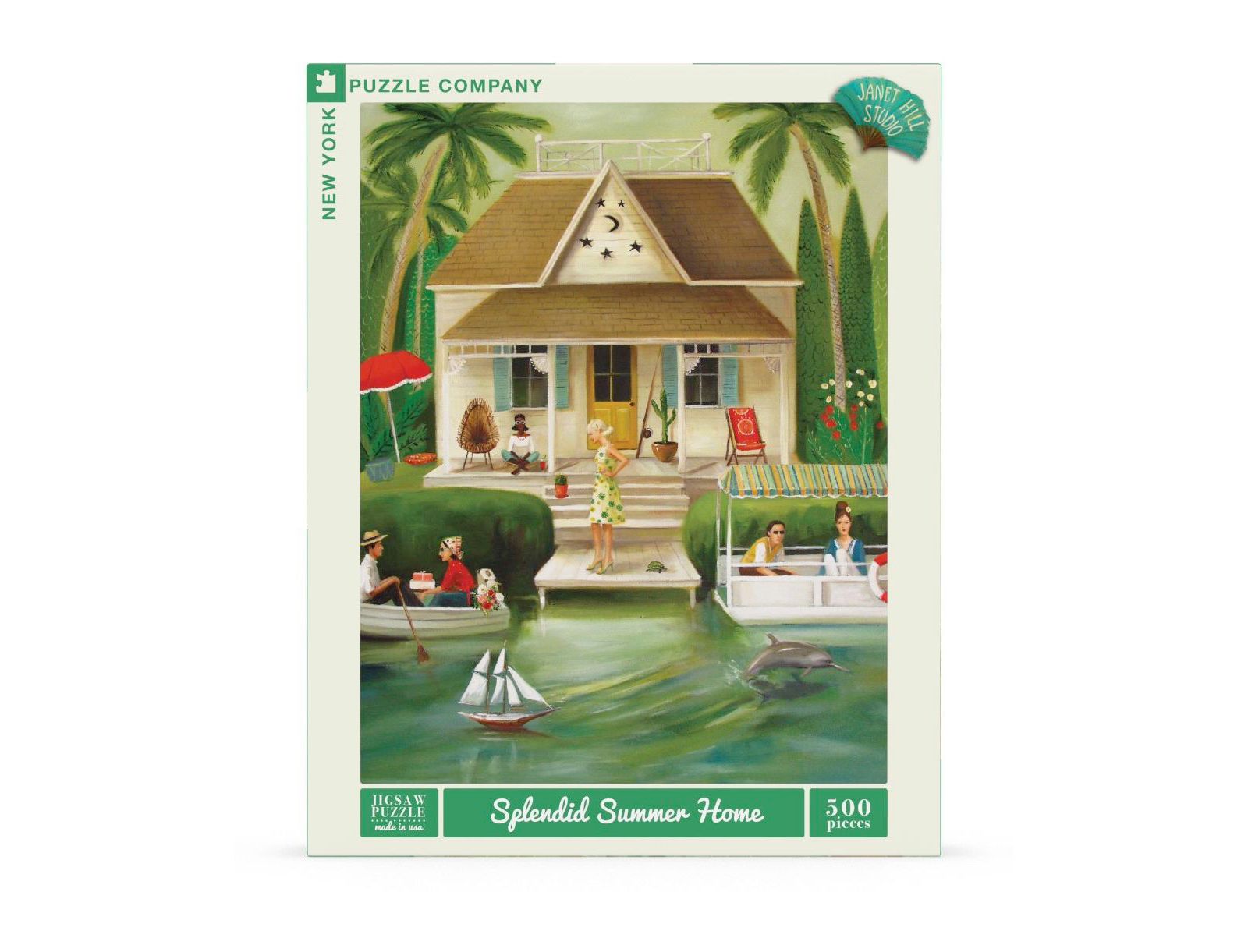 Пазл New York Puzzle Company Splendid Summer Home, 500 деталей