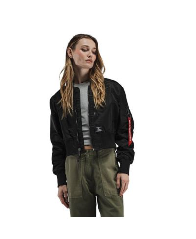 Женская укороченная летная куртка Alpha Industries L-2B Cropped Gen II Flight Jacket