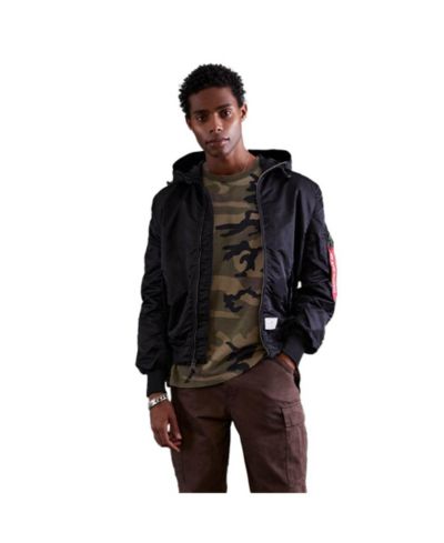 Alpha Industries Men's L-2B Hooded Gen II Flight Jacket