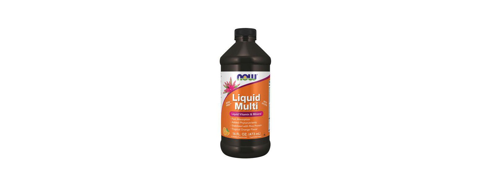 NOW Foods Жидкий мультивитаминный комплекс, 16 OZ