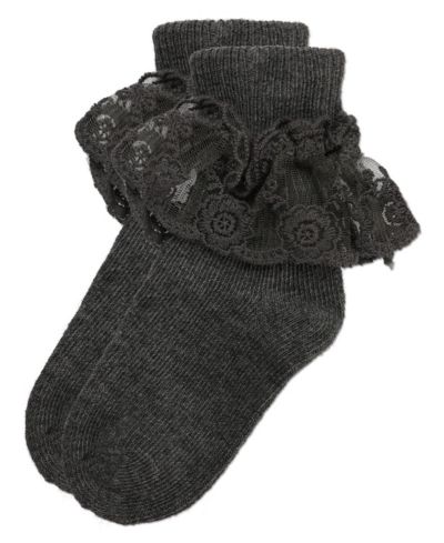 Детские носки MeMoi Layered Lace Cotton Blend с узором
