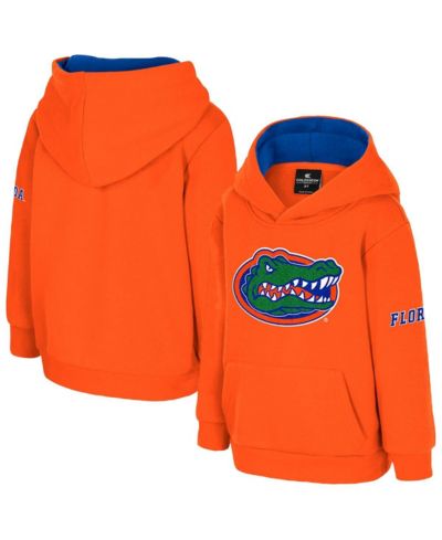 Детское худи Colosseum Orange Florida Gators Big Logo Volume Fleece Pullover