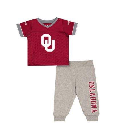 Комплект одежды Colosseum для новорожденных мальчиков и девочек Oklahoma Sooners