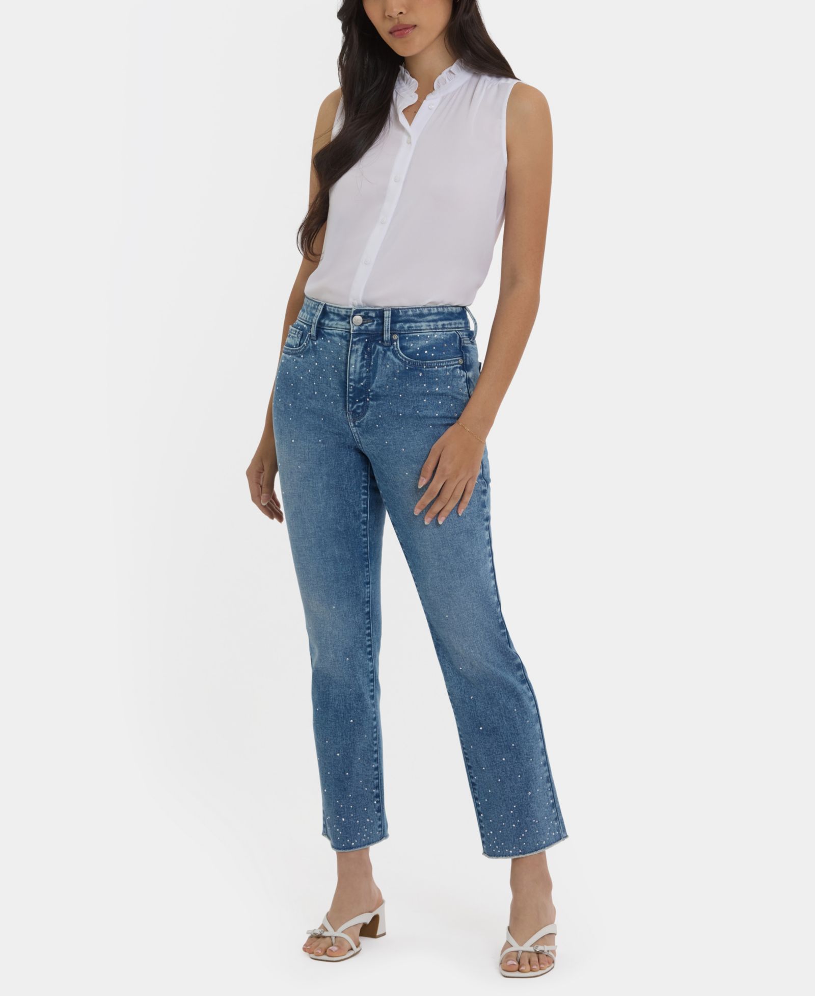 NYDJ Women's Marilyn Straight Ankle Jeans