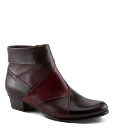Spring Step Mayvilla Women's Bootie with Leather Upper
