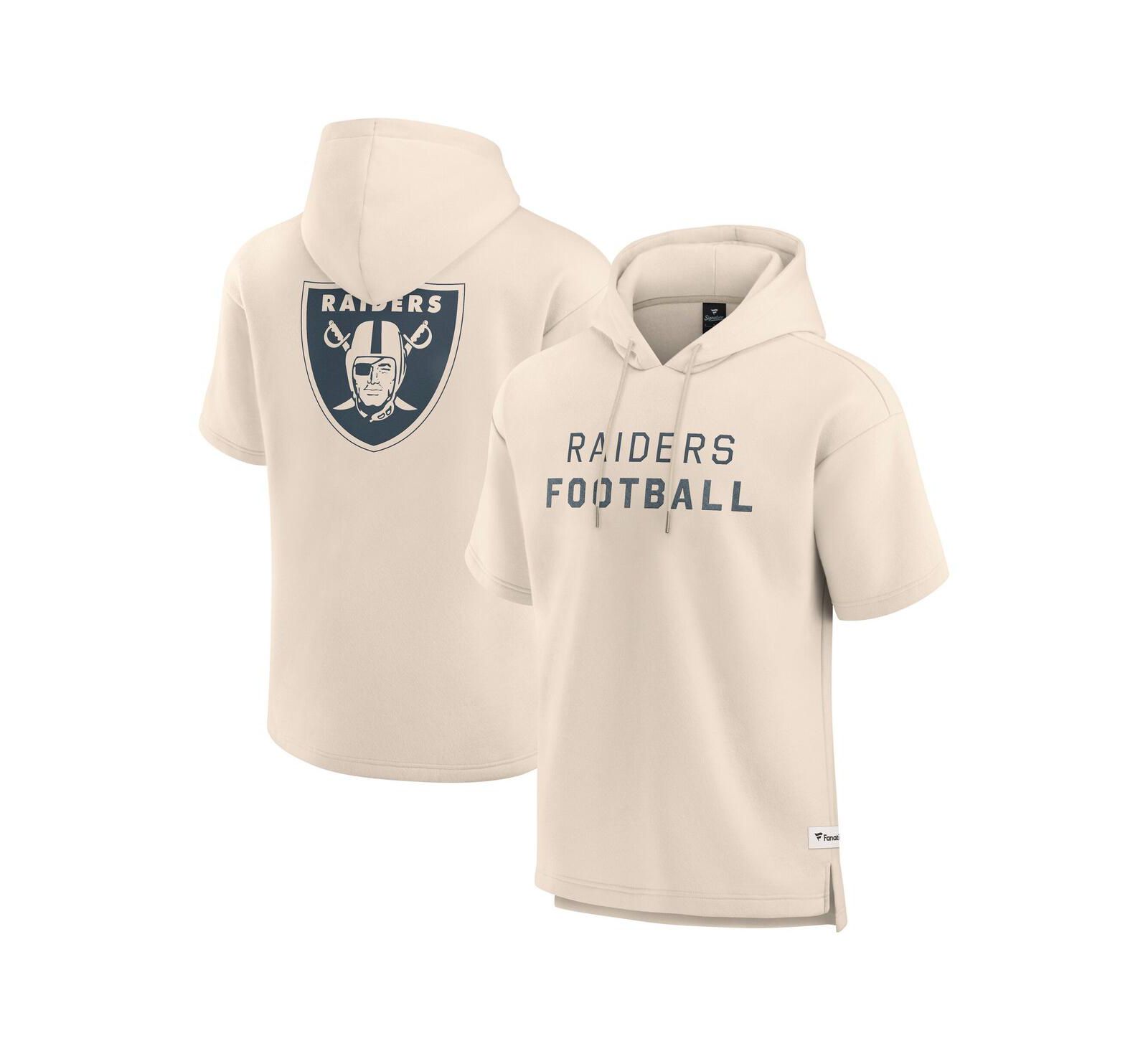 Мужская толстовка Fanatics Las Vegas Raiders Elements Future Ground с коротким рукавом