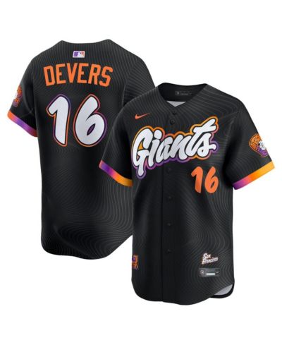 Nike Men's Rafael Devers Black San Francisco Giants 2025 City Connect Limited Player Jersey