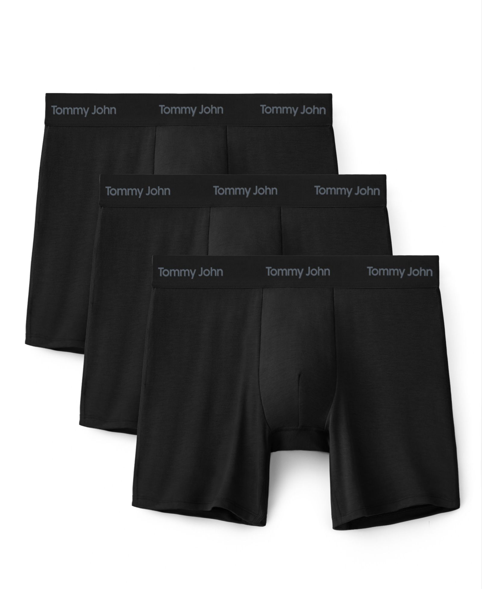 Tommy John Men's Luxe Modal 6" Boxer Brief 3-Pack