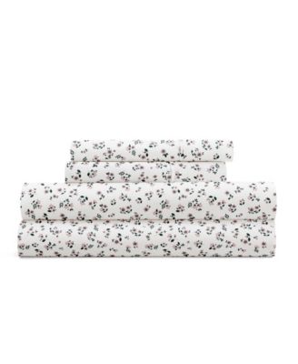 ienjoy Home Delicate Blossoms 4-P.c. Sheet Set, Full