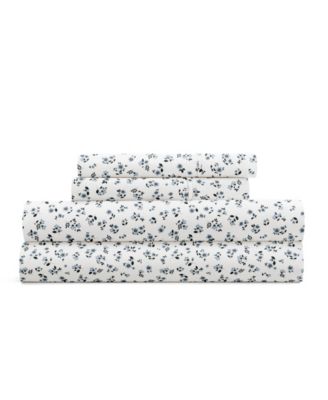 ienjoy Home Delicate Blossoms Комплект из 4 простыней, Queen