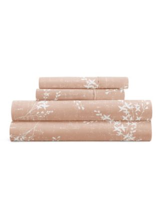ienjoy Home Delicate Details 4-P.c. Sheet Set, King