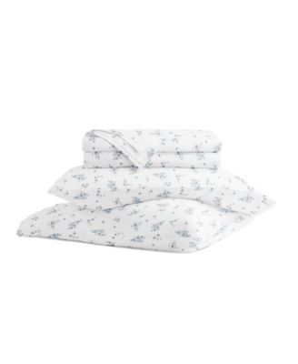 Long Staple 300-Thread Count Cotton Pattern 3-Pc. Sheet Set, Twin