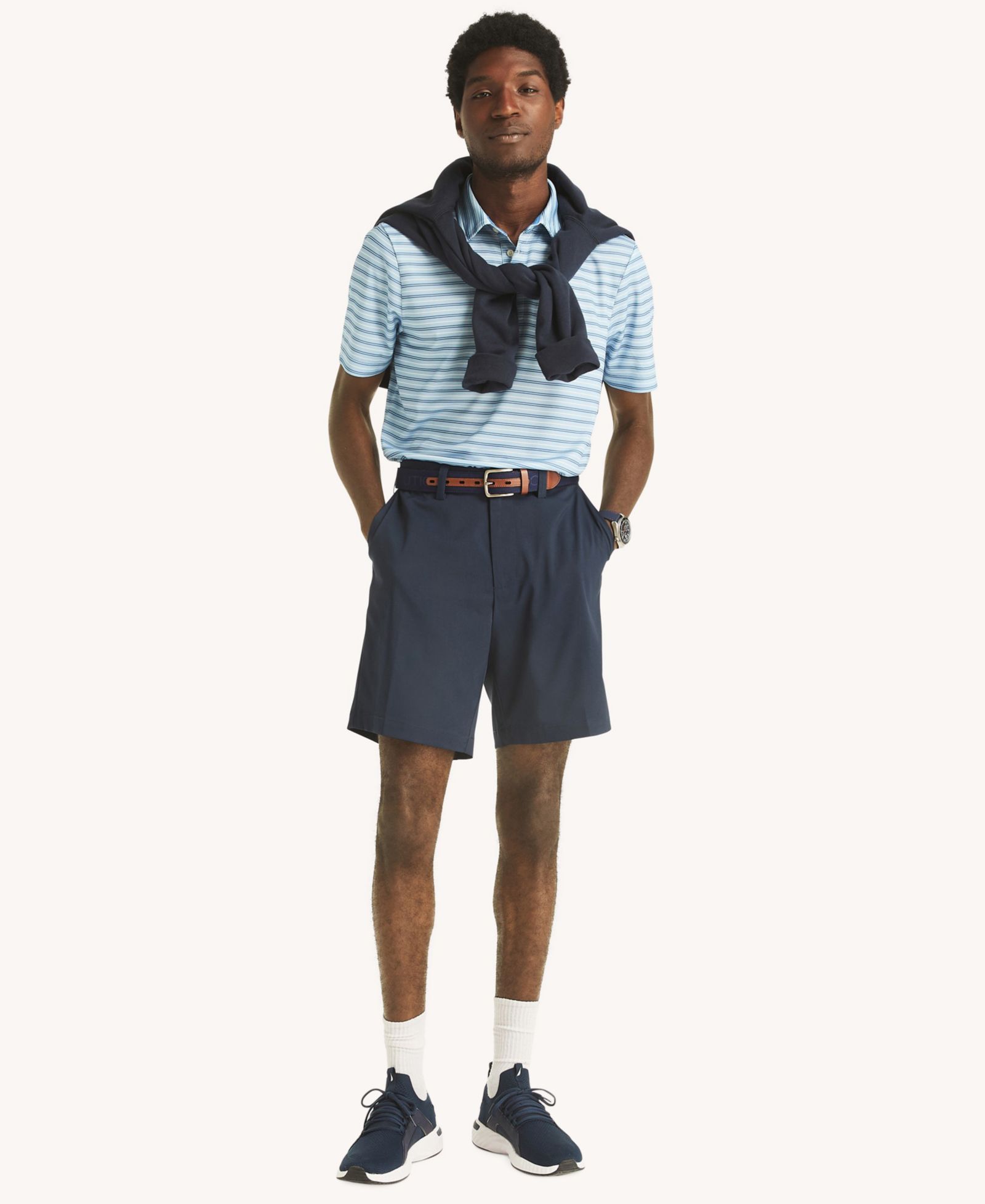 Nautica Мужские шорты Slim-Fit Performance 8.5"