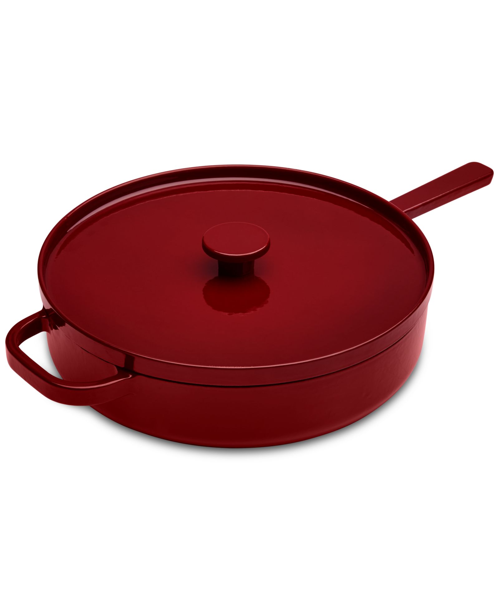 The Cellar Enameled Cast Iron 3.5-Quart Covered Braiser, Macy's Exclusive