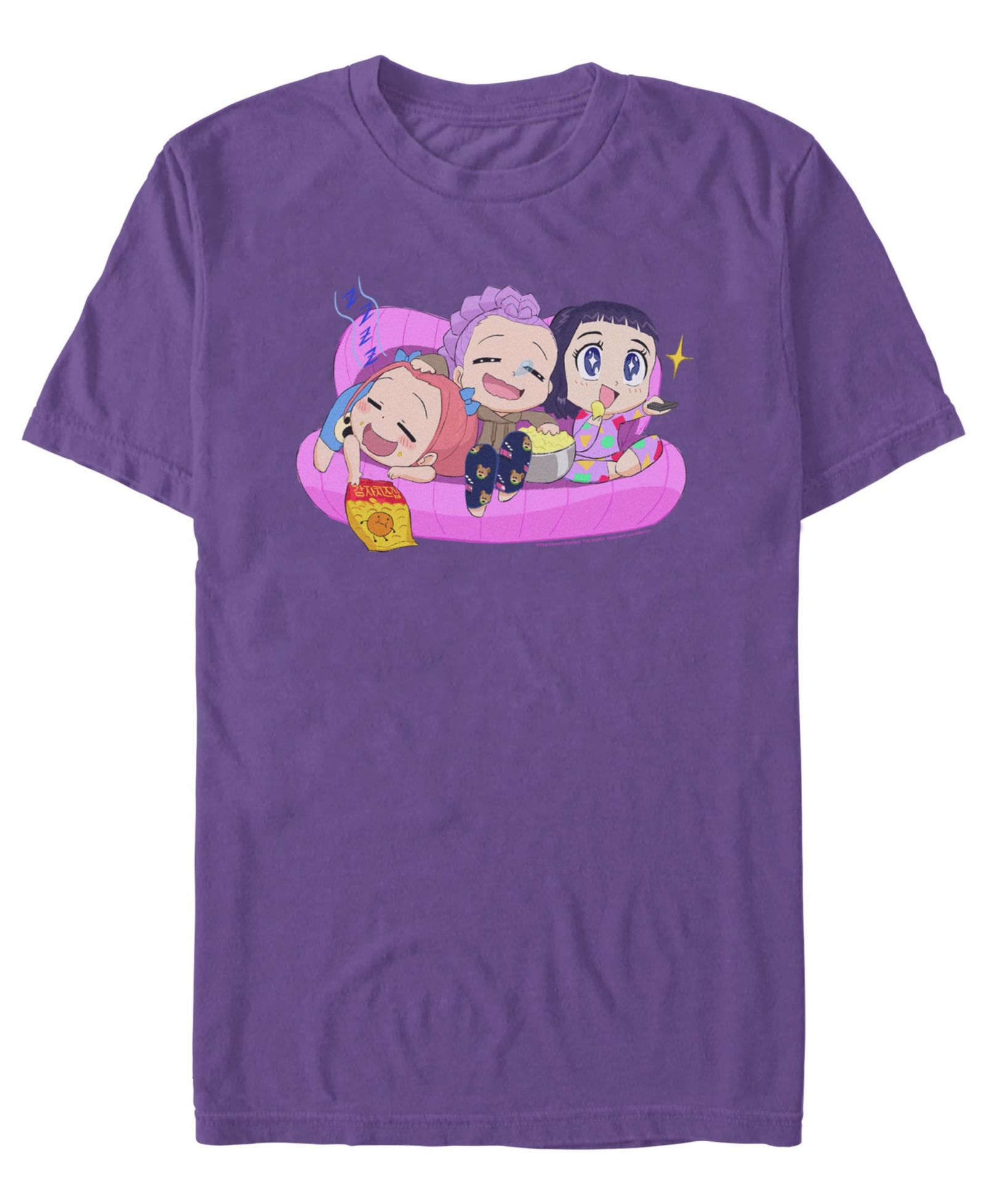 Fifth Sun Men's K-Pop Demon Hunters Chibi Group T-Shirt